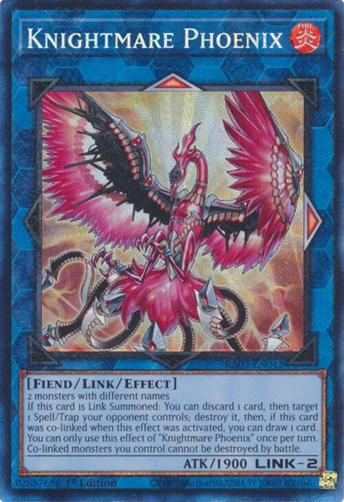 Knightmare Phoenix (CR) [RA03-EN042] Prismatic Collector's Rare | Rock City Comics