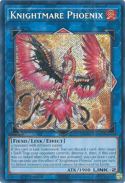 Knightmare Phoenix (Secret Rare) [RA03-EN042] Secret Rare | Rock City Comics