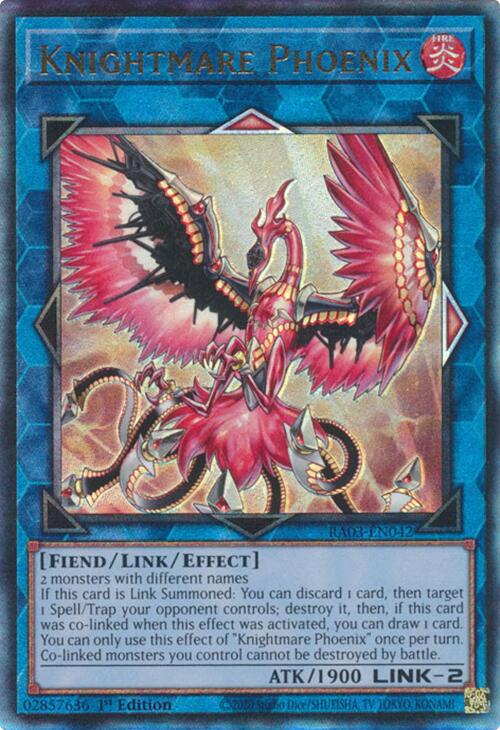 Knightmare Phoenix (UTR) [RA03-EN042] Prismatic Ultimate Rare | Rock City Comics