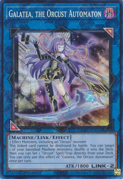 Galatea, the Orcust Automaton (CR) [RA03-EN044] Prismatic Collector's Rare | Rock City Comics