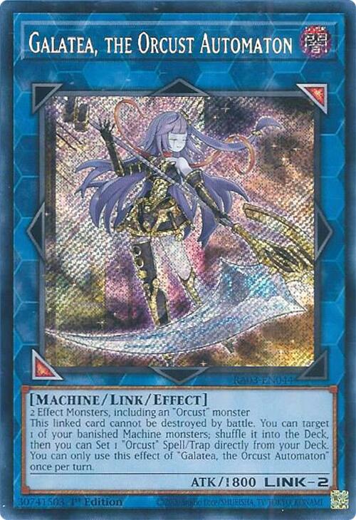 Galatea, the Orcust Automaton (Secret Rare) [RA03-EN044] Secret Rare | Rock City Comics