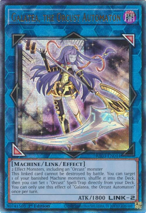 Galatea, the Orcust Automaton (UTR) [RA03-EN044] Prismatic Ultimate Rare | Rock City Comics