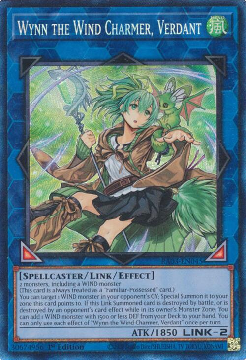 Wynn the Wind Charmer, Verdant (CR) [RA03-EN045] Prismatic Collector's Rare | Rock City Comics