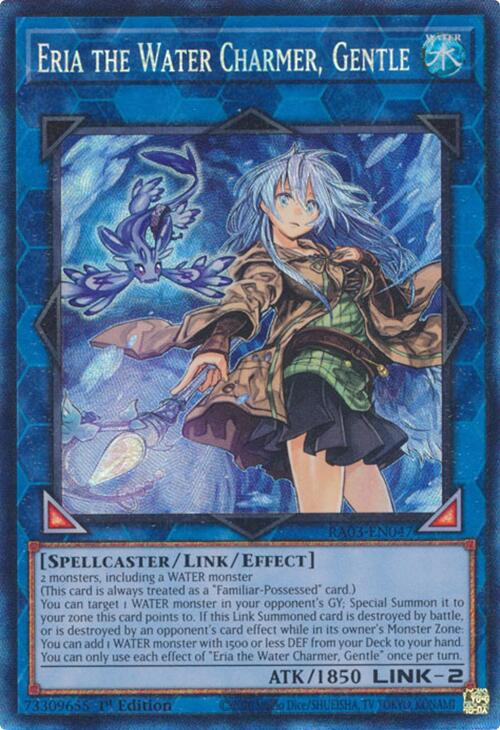 Eria the Water Charmer, Gentle (CR) [RA03-EN047] Prismatic Collector's Rare | Rock City Comics