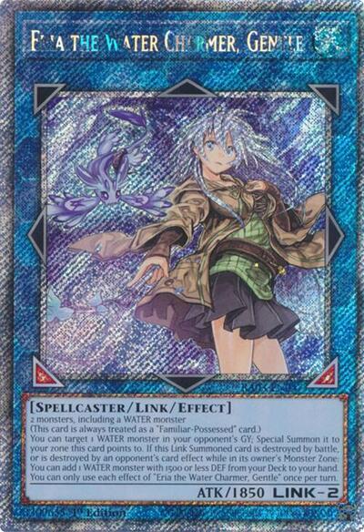 Eria the Water Charmer, Gentle (Platinum Secret Rare) [RA03-EN047] Platinum Secret Rare | Rock City Comics