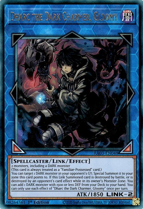 Dharc the Dark Charmer, Gloomy (UTR) [RA03-EN048] Prismatic Ultimate Rare | Rock City Comics