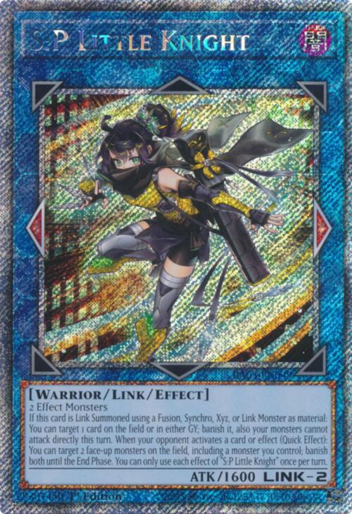 S:P Little Knight (Platinum Secret Rare) [RA03-EN049] Platinum Secret Rare | Rock City Comics