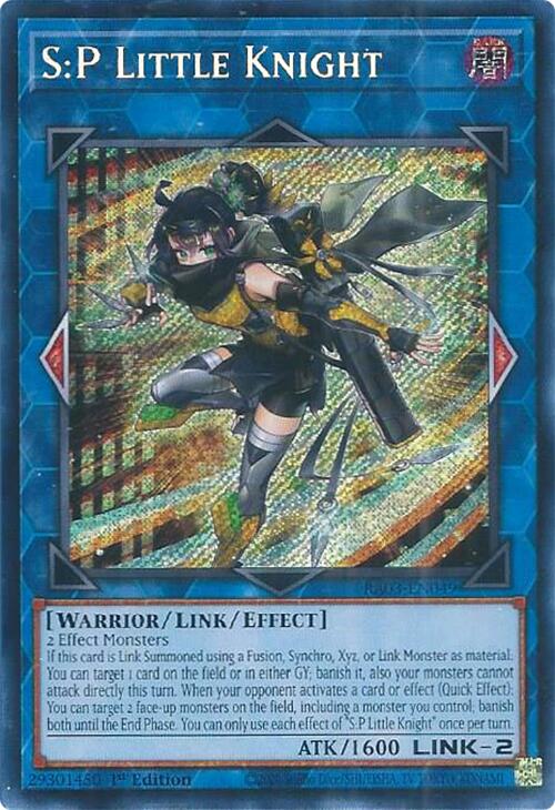 S:P Little Knight (Secret Rare) [RA03-EN049] Secret Rare | Rock City Comics