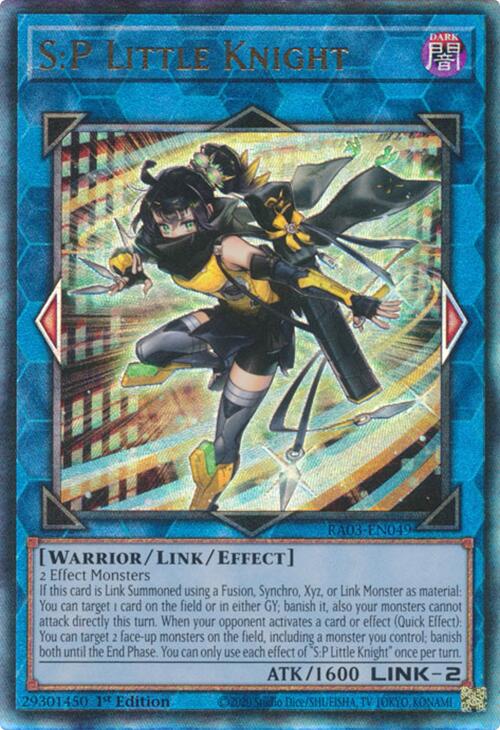 S:P Little Knight (UTR) [RA03-EN049] Prismatic Ultimate Rare | Rock City Comics