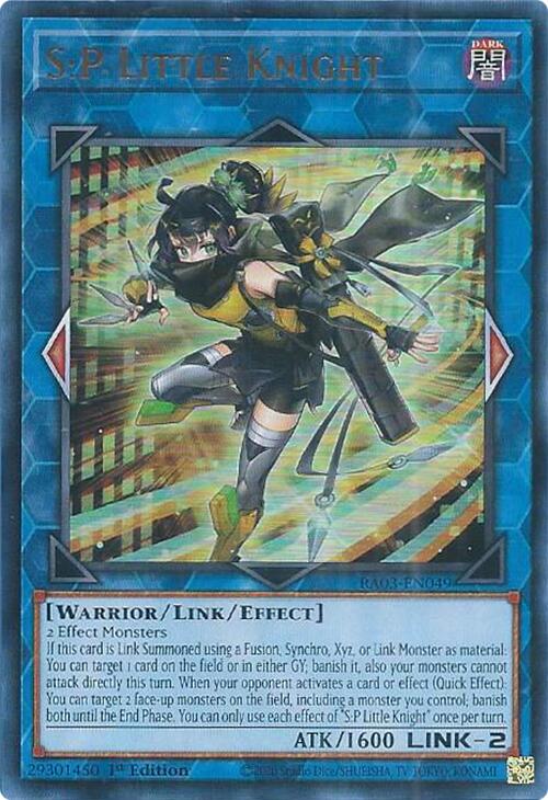 S:P Little Knight (UR) [RA03-EN049] Ultra Rare | Rock City Comics