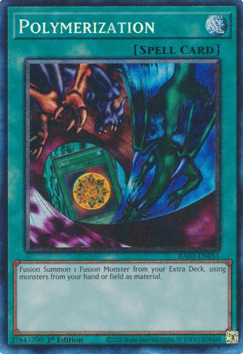 Polymerization (Alternate Art) (CR) [RA03-EN051] Prismatic Collector's Rare | Rock City Comics