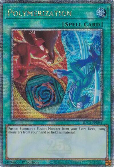 Polymerization (Quarter Century Secret Rare) [RA03-EN051] Quarter Century Secret Rare | Rock City Comics