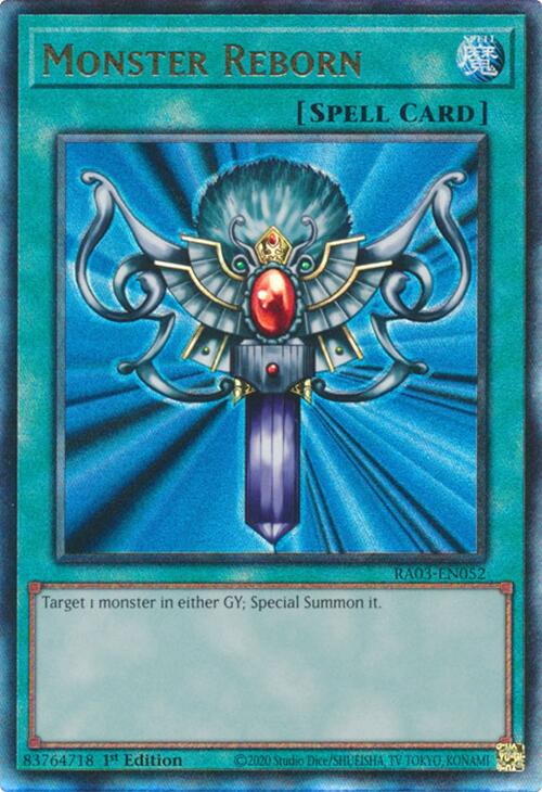Monster Reborn (UTR) [RA03-EN052] Prismatic Ultimate Rare | Rock City Comics