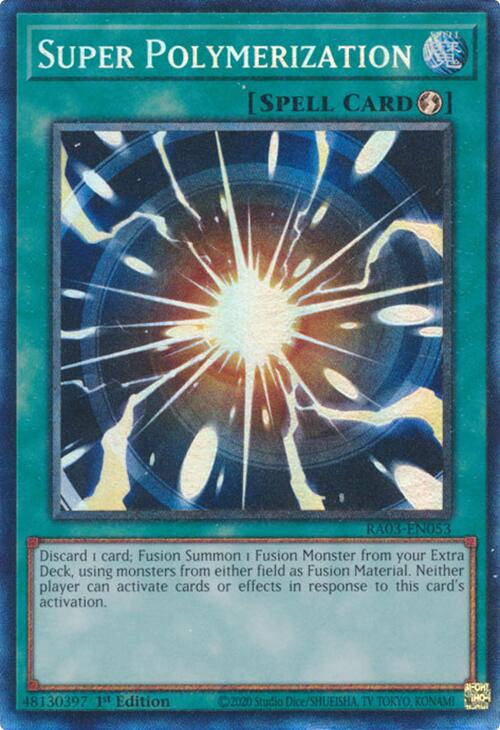 Super Polymerization (CR) [RA03-EN053] Prismatic Collector's Rare | Rock City Comics
