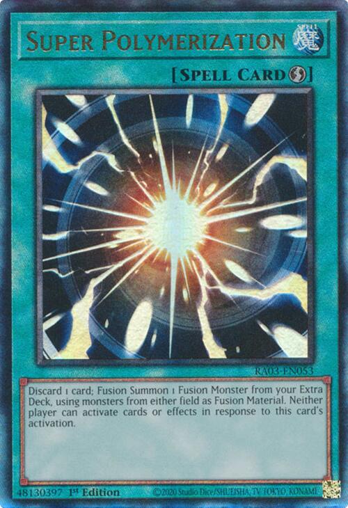 Super Polymerization (UTR) [RA03-EN053] Prismatic Ultimate Rare | Rock City Comics