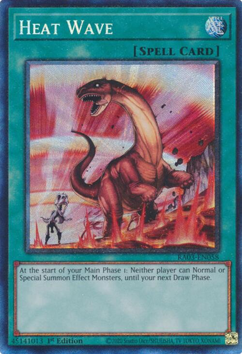 Heat Wave (CR) [RA03-EN058] Prismatic Collector's Rare | Rock City Comics