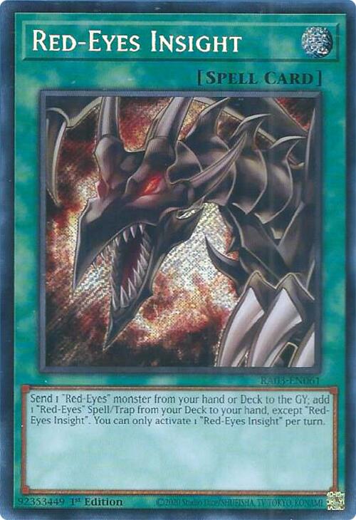 Red-Eyes Insight (Secret Rare) [RA03-EN061] Secret Rare | Rock City Comics