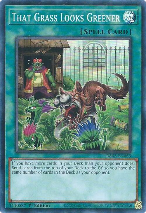 That Grass Looks Greener [RA03-EN063] Super Rare | Rock City Comics