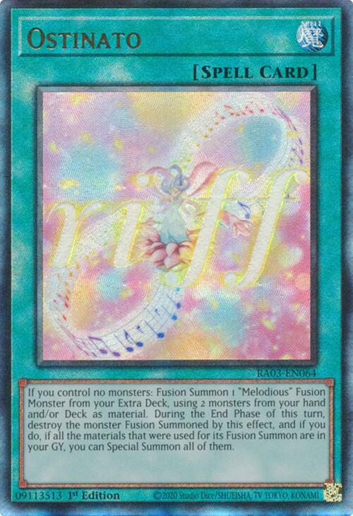 Ostinato (UTR) [RA03-EN064] Prismatic Ultimate Rare | Rock City Comics