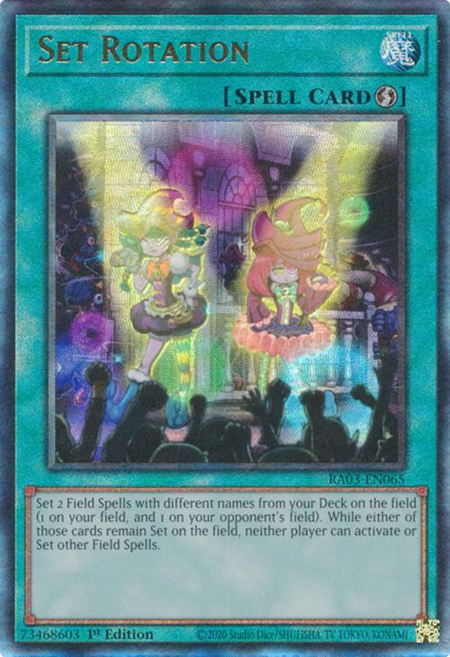 Set Rotation (UTR) [RA03-EN065] Prismatic Ultimate Rare | Rock City Comics