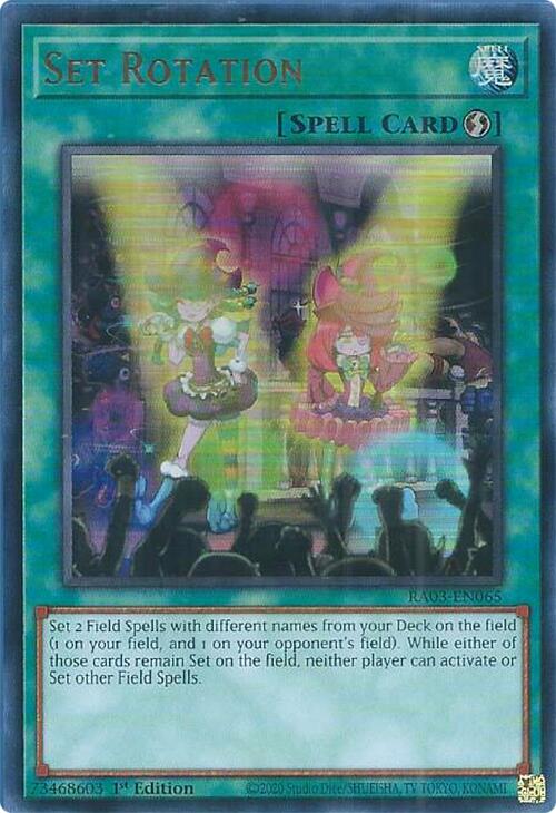 Set Rotation (UR) [RA03-EN065] Ultra Rare | Rock City Comics