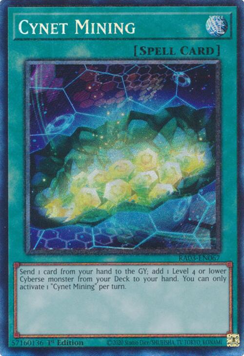 Cynet Mining (CR) [RA03-EN067] Prismatic Collector's Rare | Rock City Comics