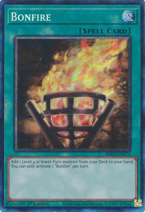 Bonfire (CR) [RA03-EN073] Prismatic Collector's Rare | Rock City Comics