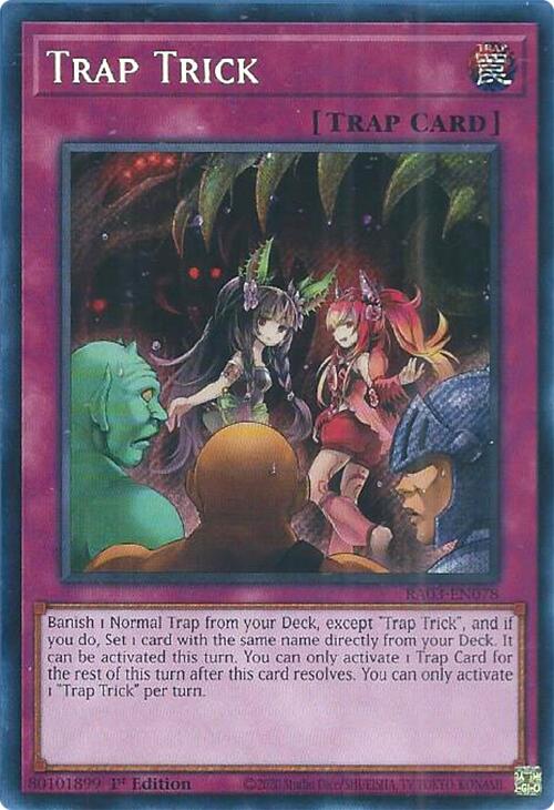 Trap Trick (Secret Rare) [RA03-EN078] Secret Rare | Rock City Comics