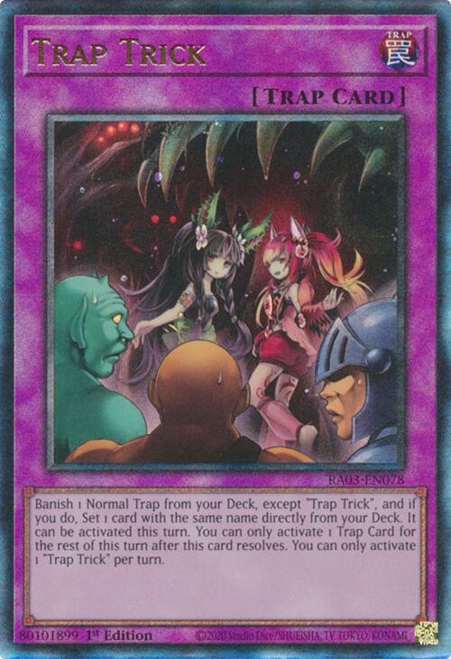 Trap Trick (UTR) [RA03-EN078] Prismatic Ultimate Rare | Rock City Comics