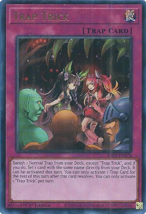 Trap Trick (UR) [RA03-EN078] Ultra Rare | Rock City Comics