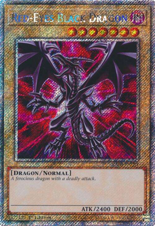 Red-Eyes Black Dragon (Platinum Secret Rare) [RA03-EN081] Platinum Secret Rare | Rock City Comics