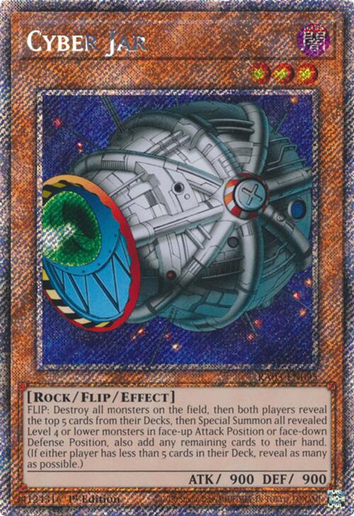 Cyber Jar (Platinum Secret Rare) [RA03-EN095] Platinum Secret Rare | Rock City Comics