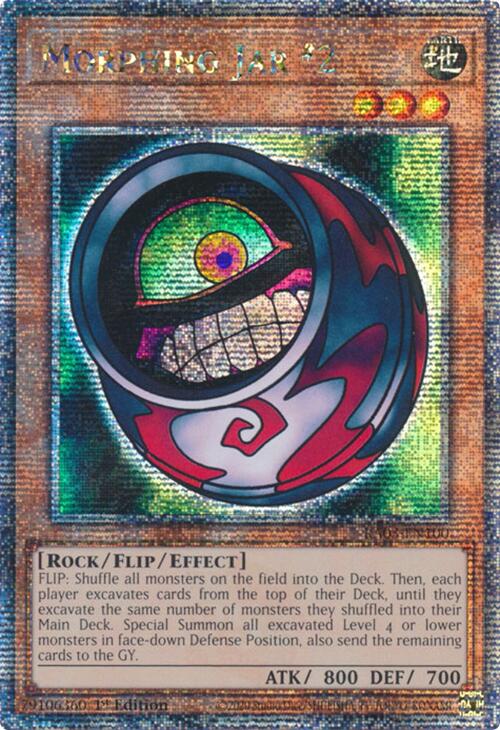 Morphing Jar #2 (Quarter Century Secret Rare) [RA03-EN100] Quarter Century Secret Rare | Rock City Comics