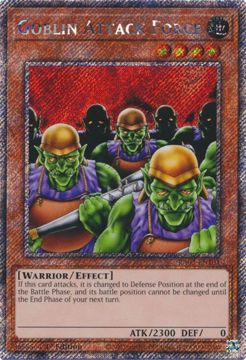 Goblin Attack Force (Platinum Secret Rare) [RA03-EN101] Platinum Secret Rare | Rock City Comics