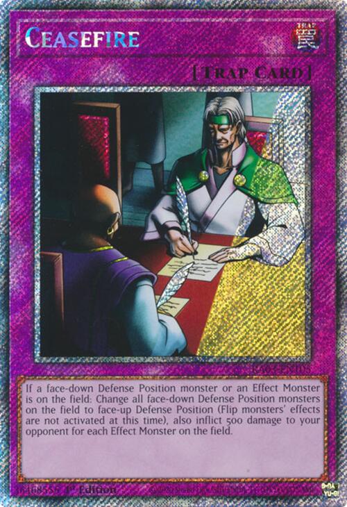 Ceasefire (Platinum Secret Rare) [RA03-EN105] Platinum Secret Rare | Rock City Comics