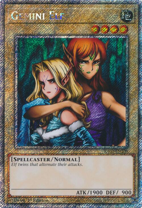 Gemini Elf (Platinum Secret Rare) [RA03-EN109] Platinum Secret Rare | Rock City Comics