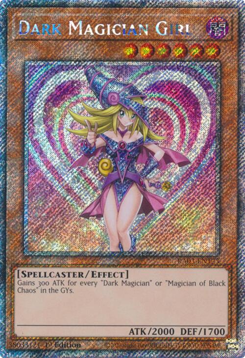 Dark Magician Girl (Platinum Secret Rare) [RA03-EN123] Platinum Secret Rare | Rock City Comics