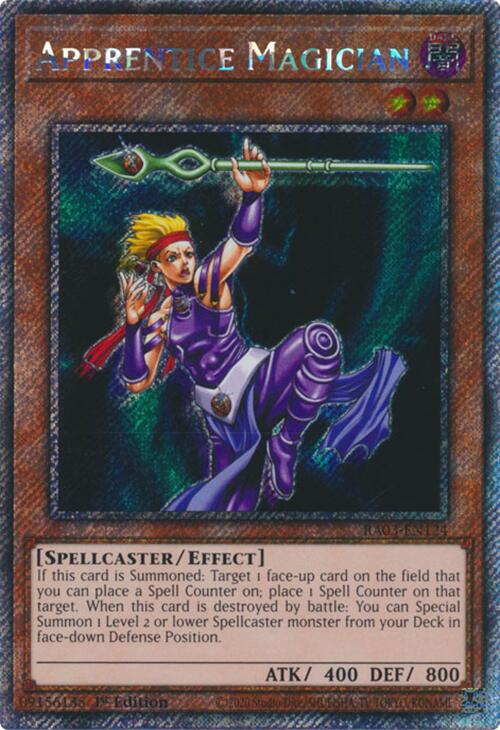 Apprentice Magician (Platinum Secret Rare) [RA03-EN124] Platinum Secret Rare | Rock City Comics