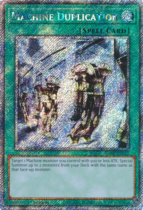 Machine Duplication (Platinum Secret Rare) [RA03-EN145] Platinum Secret Rare | Rock City Comics