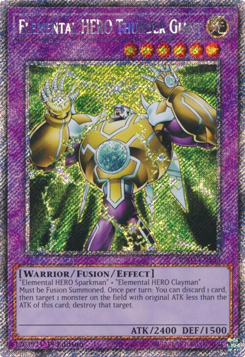 Elemental HERO Thunder Giant (Platinum Secret Rare) [RA03-EN153] Platinum Secret Rare | Rock City Comics
