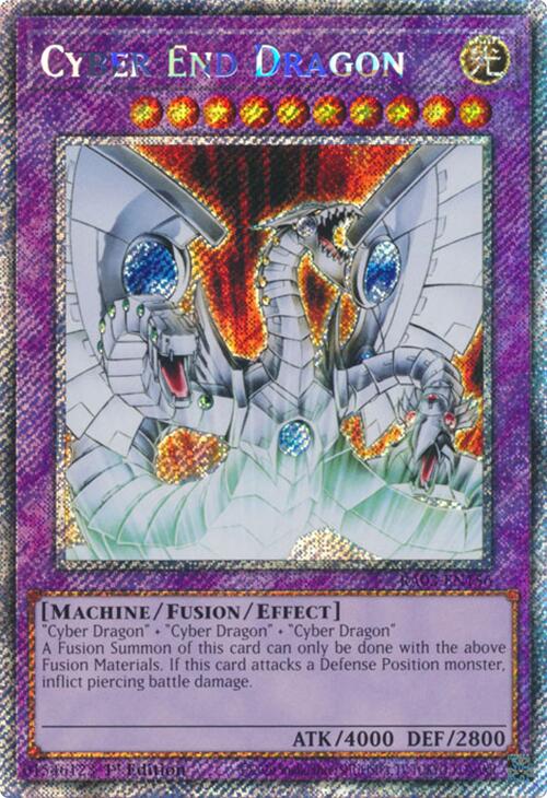 Cyber End Dragon (Platinum Secret Rare) [RA03-EN156] Platinum Secret Rare | Rock City Comics