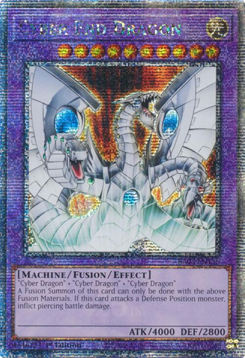 Cyber End Dragon (Quarter Century Secret Rare) [RA03-EN156] Quarter Century Secret Rare | Rock City Comics