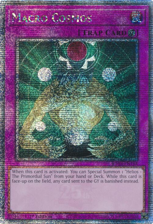 Macro Cosmos (Quarter Century Secret Rare) [RA03-EN164] Quarter Century Secret Rare | Rock City Comics