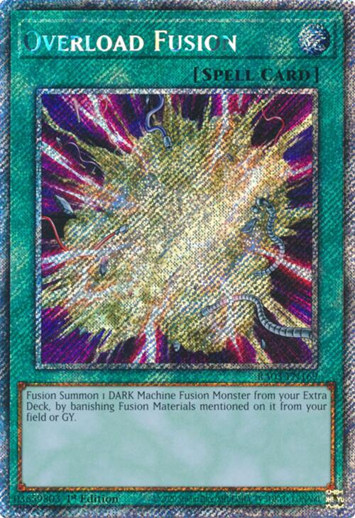 Overload Fusion (Platinum Secret Rare) [RA03-EN169] Platinum Secret Rare | Rock City Comics