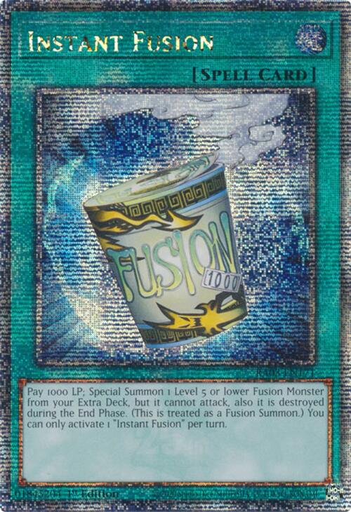 Instant Fusion (Quarter Century Secret Rare) [RA03-EN171] Quarter Century Secret Rare | Rock City Comics