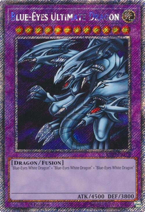 Blue-Eyes Ultimate Dragon (Platinum Secret Rare) [RA03-EN178] Platinum Secret Rare | Rock City Comics