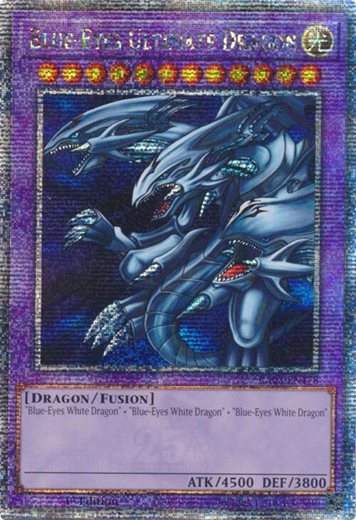 Blue-Eyes Ultimate Dragon (Quarter Century Secret Rare) [RA03-EN178] Quarter Century Secret Rare | Rock City Comics