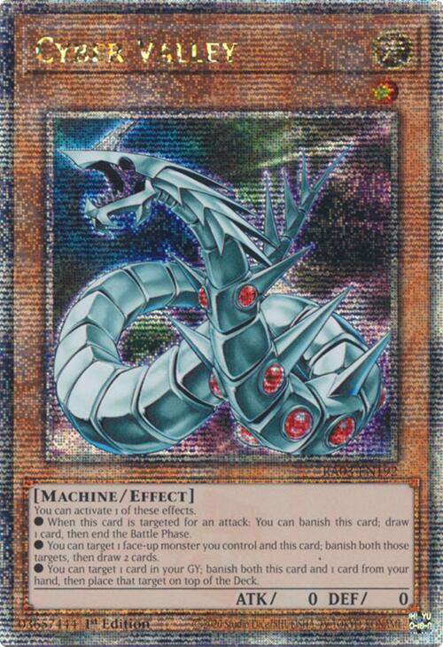 Cyber Valley (Quarter Century Secret Rare) [RA03-EN192] Quarter Century Secret Rare | Rock City Comics