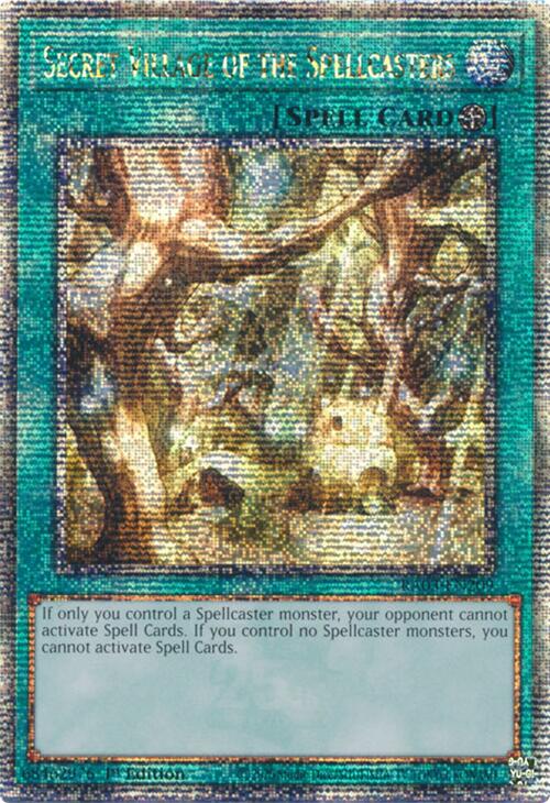 Secret Village of the Spellcasters (Quarter Century Secret Rare) [RA03-EN209] Quarter Century Secret Rare | Rock City Comics