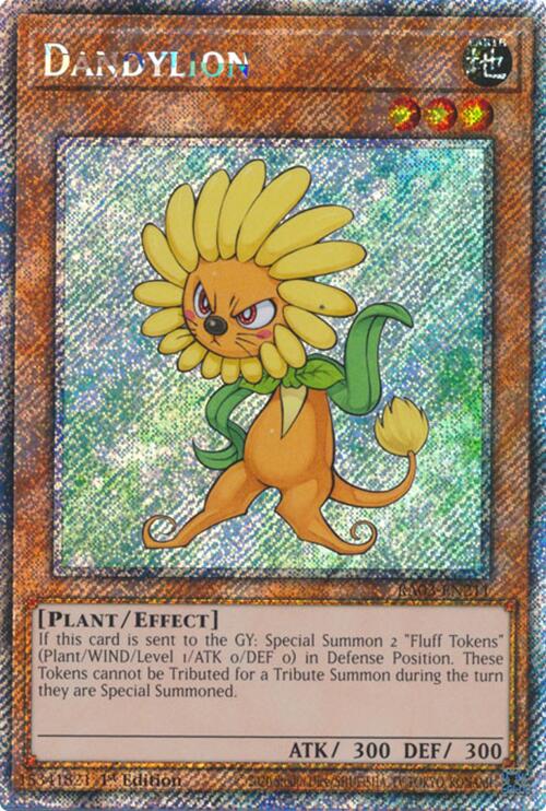 Dandylion (Platinum Secret Rare) [RA03-EN211] Platinum Secret Rare | Rock City Comics